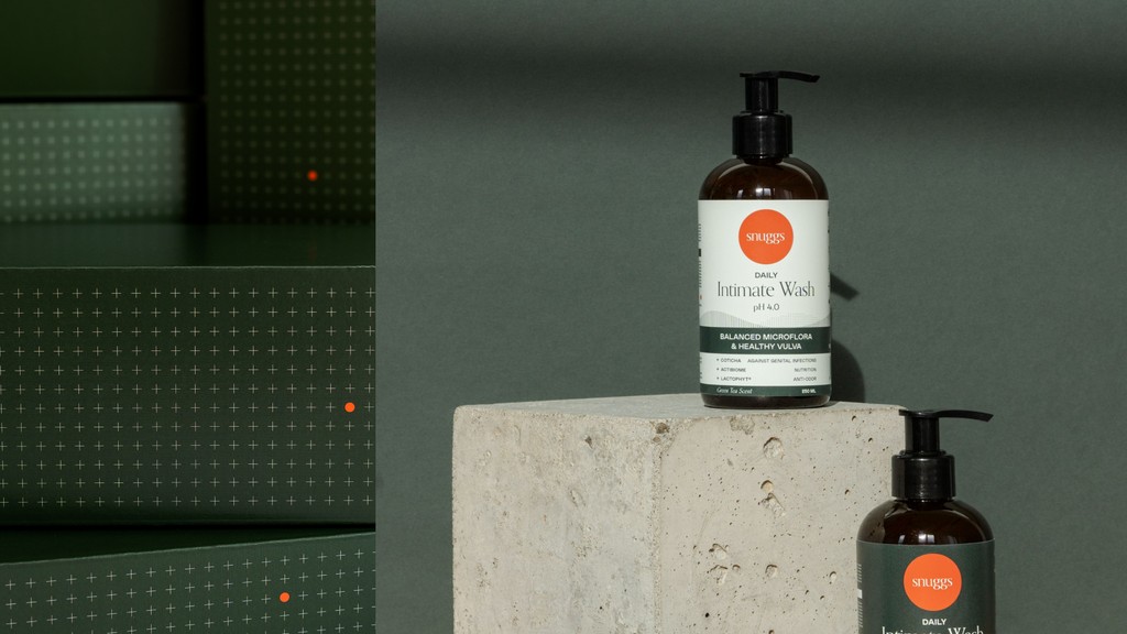 snuggs branding and packaging — health and lifestyle brand designed by Charlota Blunarova