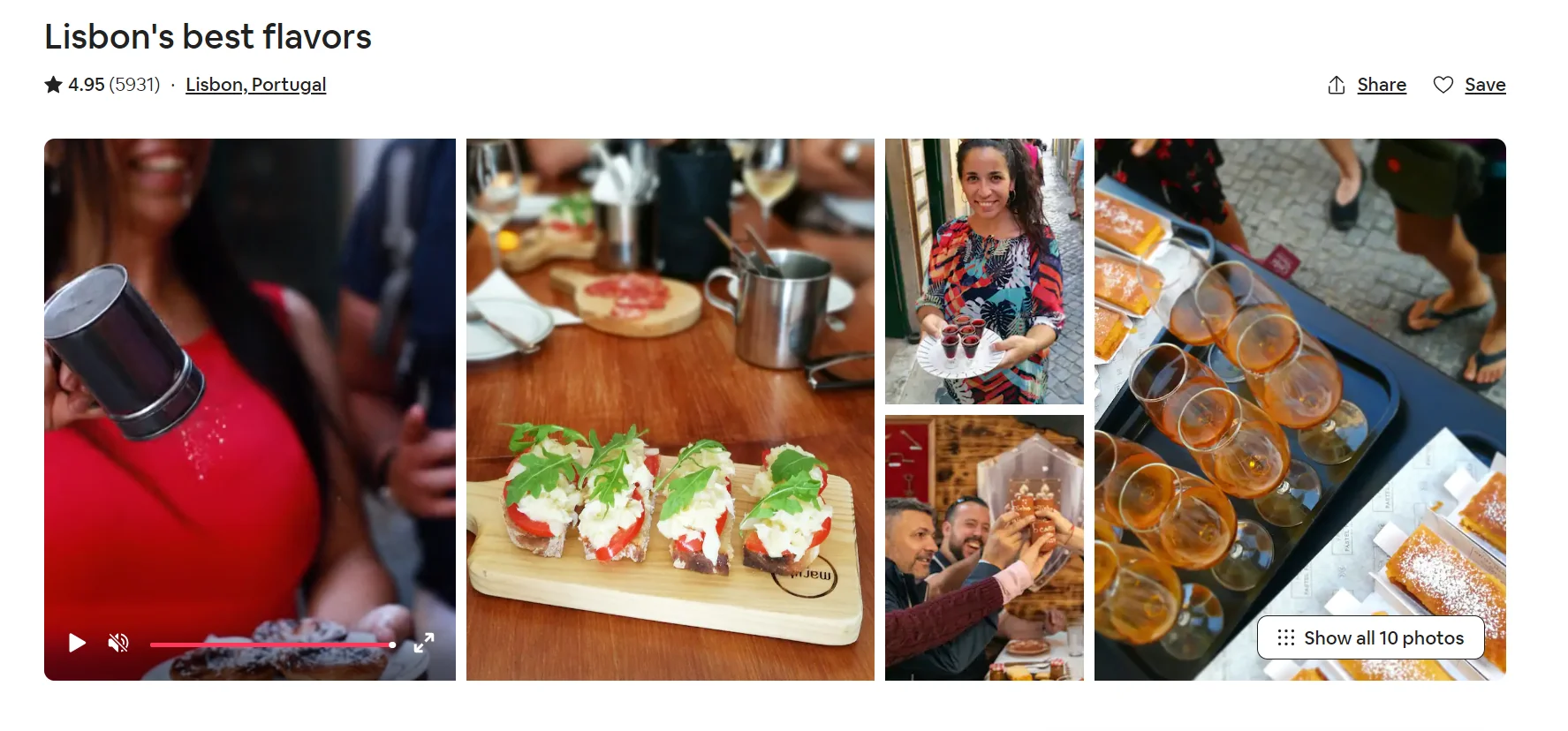 An example of an airbnb host listing 