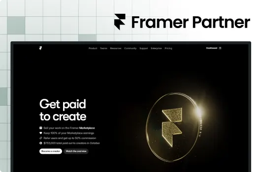 Framer Partner Badge - Certified Web Designer and Expert Status, Official Framer Partner and Voiceflow Partner Certification Badges for Bhavya Pandya