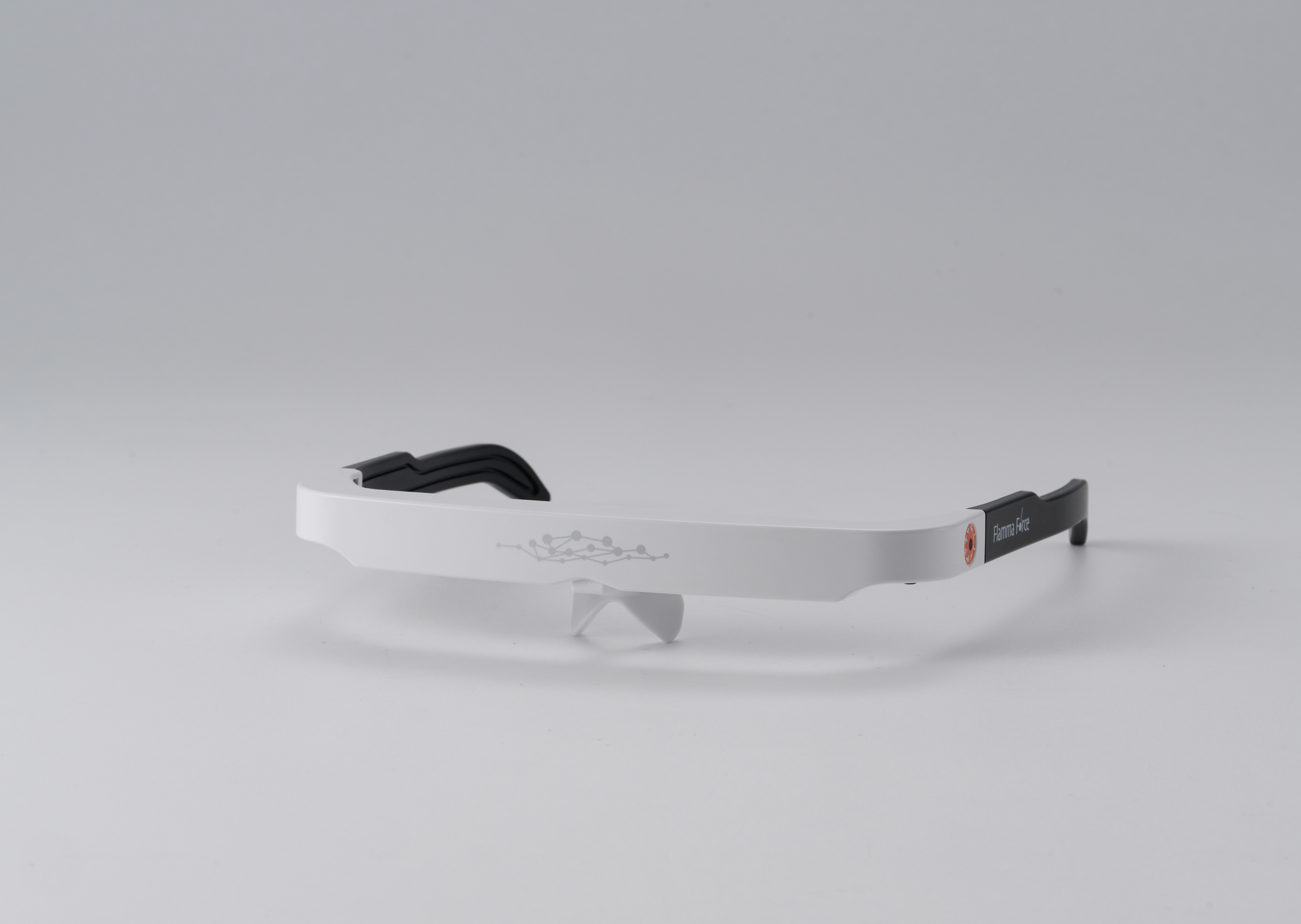 A clean shot of Lumofield Glasses showcasing it's front