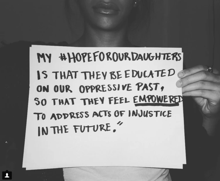 Hope For Our Daughters social post