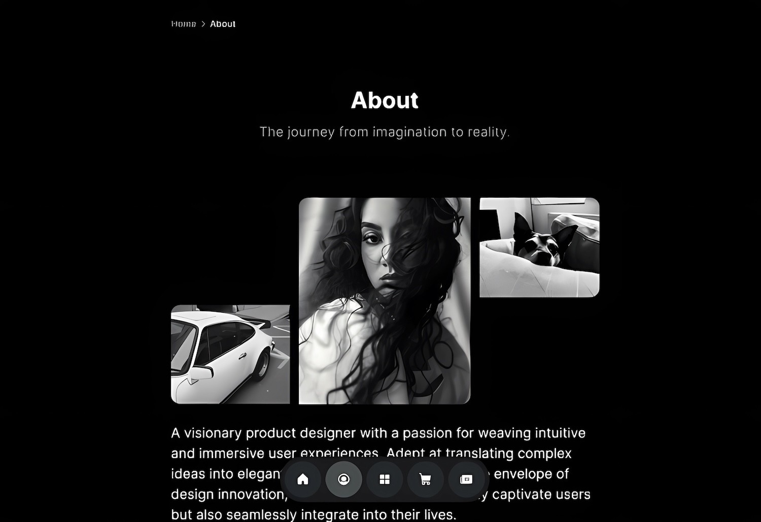 Estetiq - Personal Website Framer Template