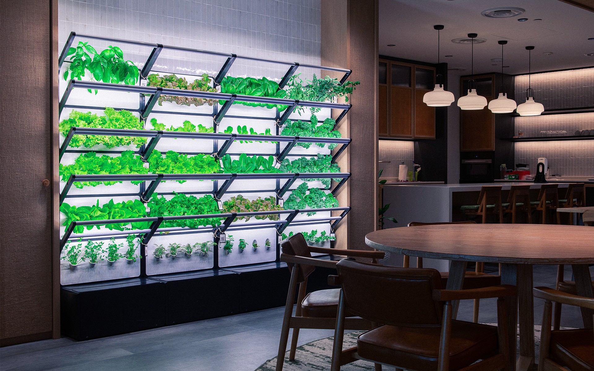 Grobrix: Modular Edible Green Walls for Workplaces, Hospitality