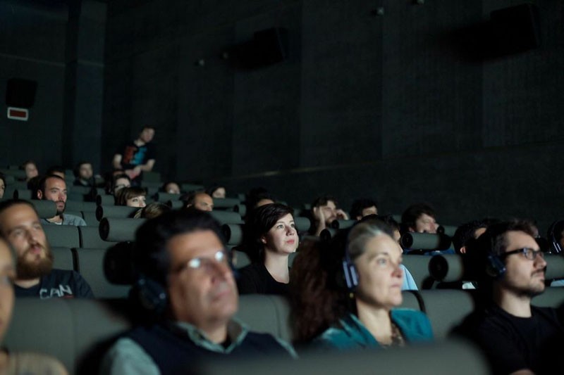 audience listening to the lecture