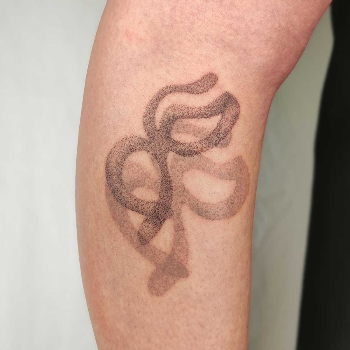 greywash shapes tattoo