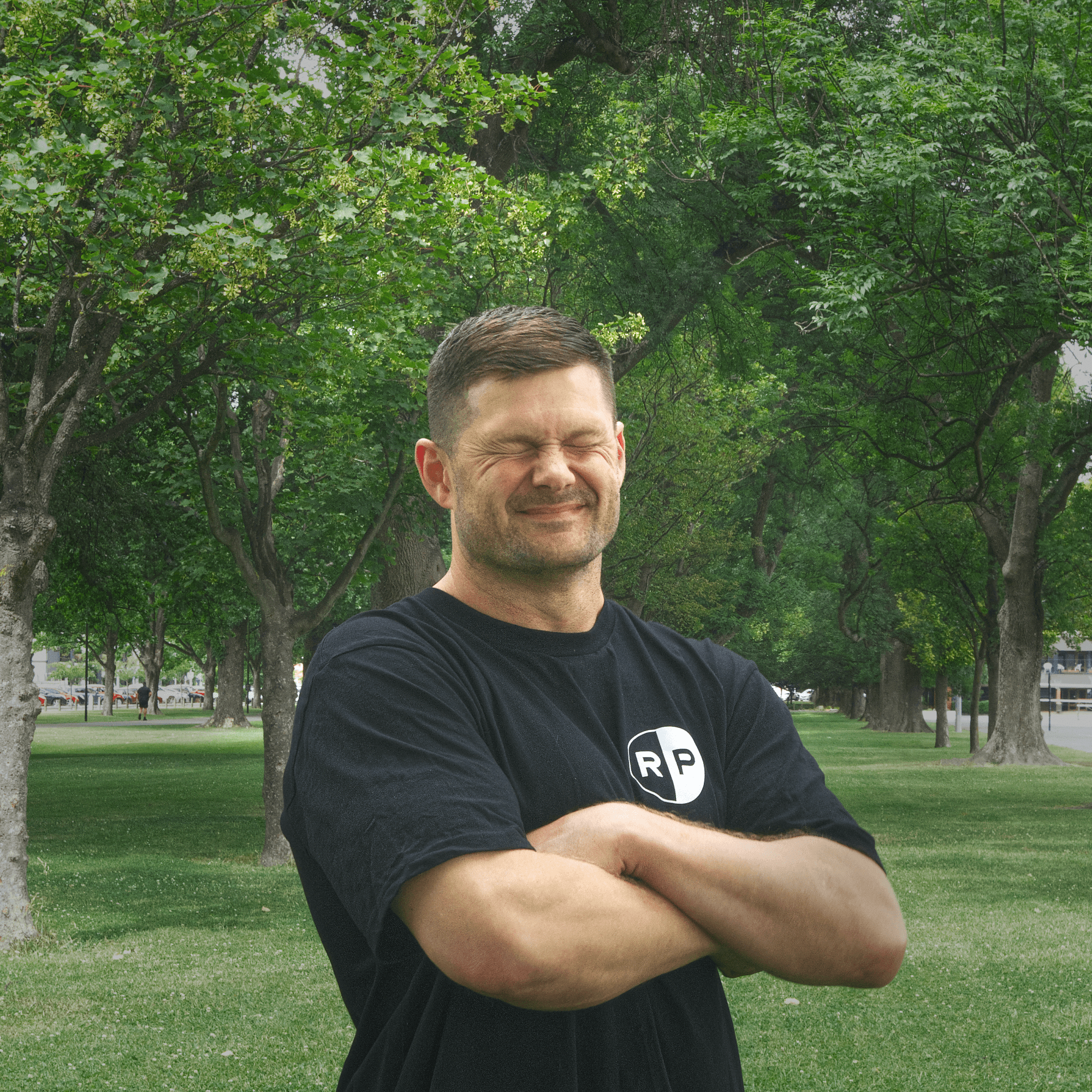 Coach explaining something to an athlete