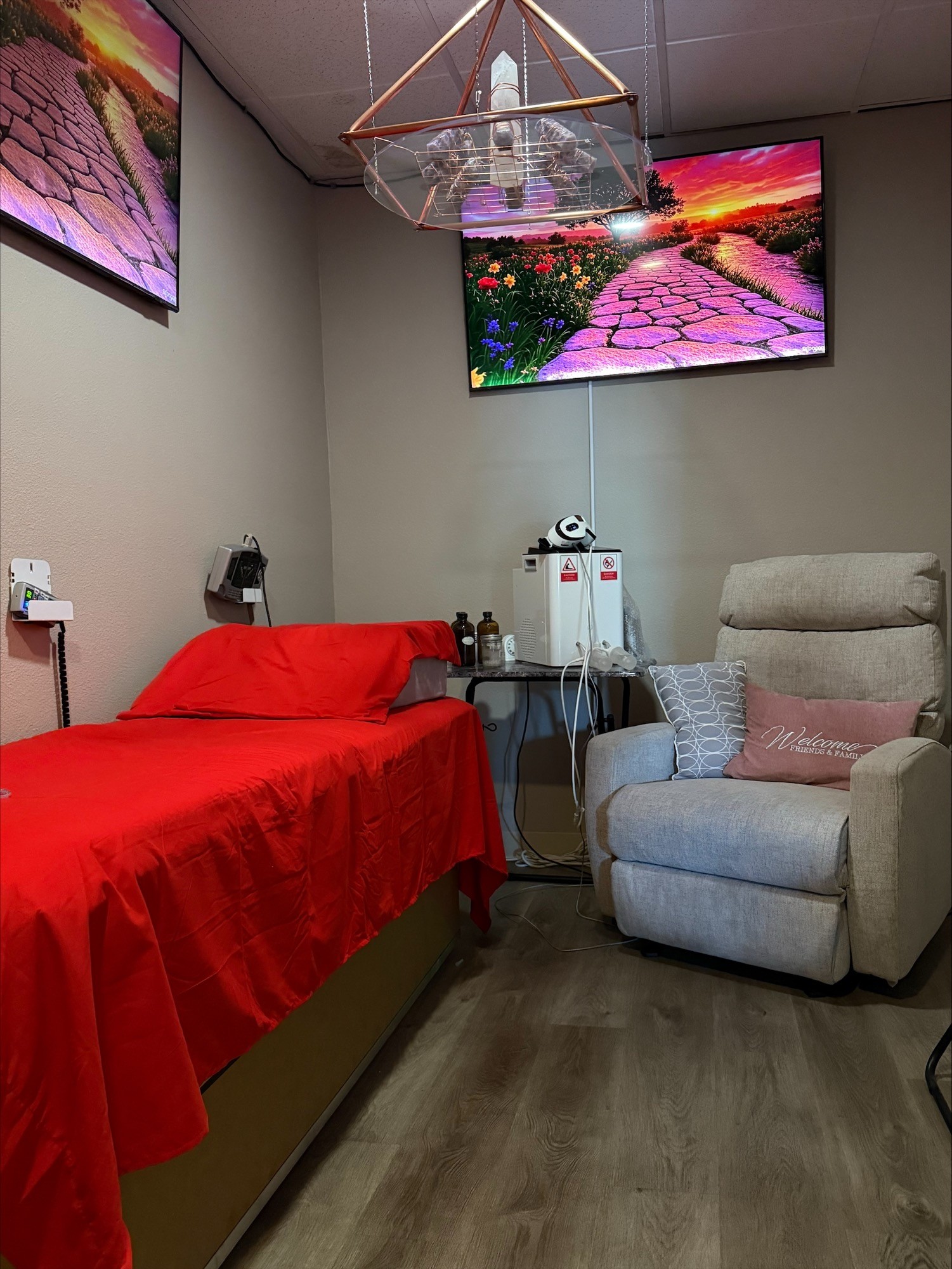 The Zen Den energy vortex room
