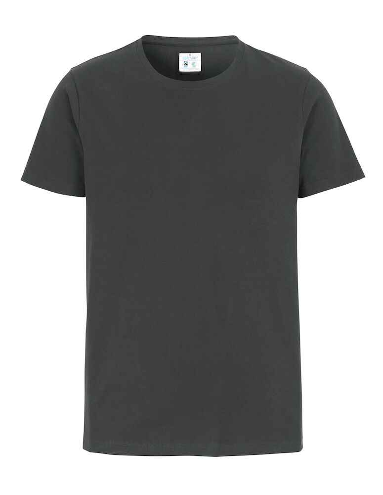 Multinorm T-shirt dames — Cottover Stretch R-Neck Man – Gots Gecertificeerd