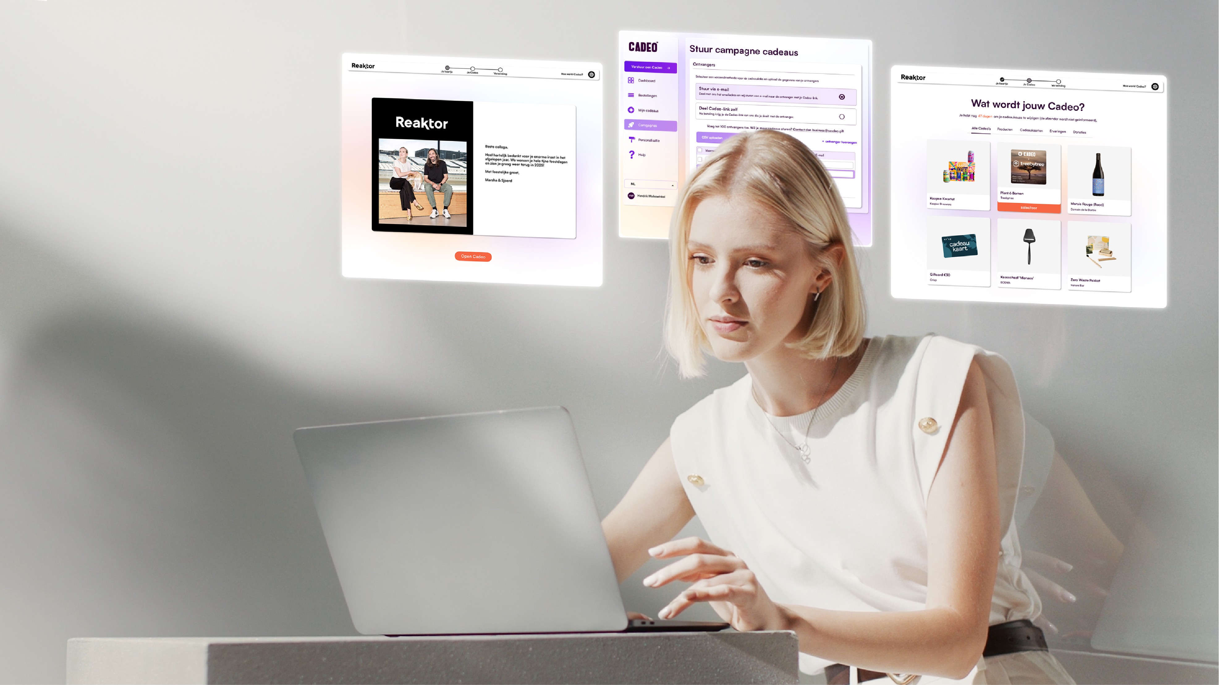 Voor wie vrouw website cadeo platform