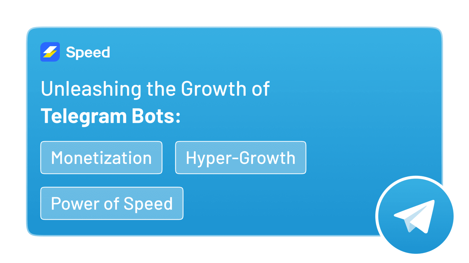 Telegram Bots + Speed: Monetization & Hyper-Growth Unleashed