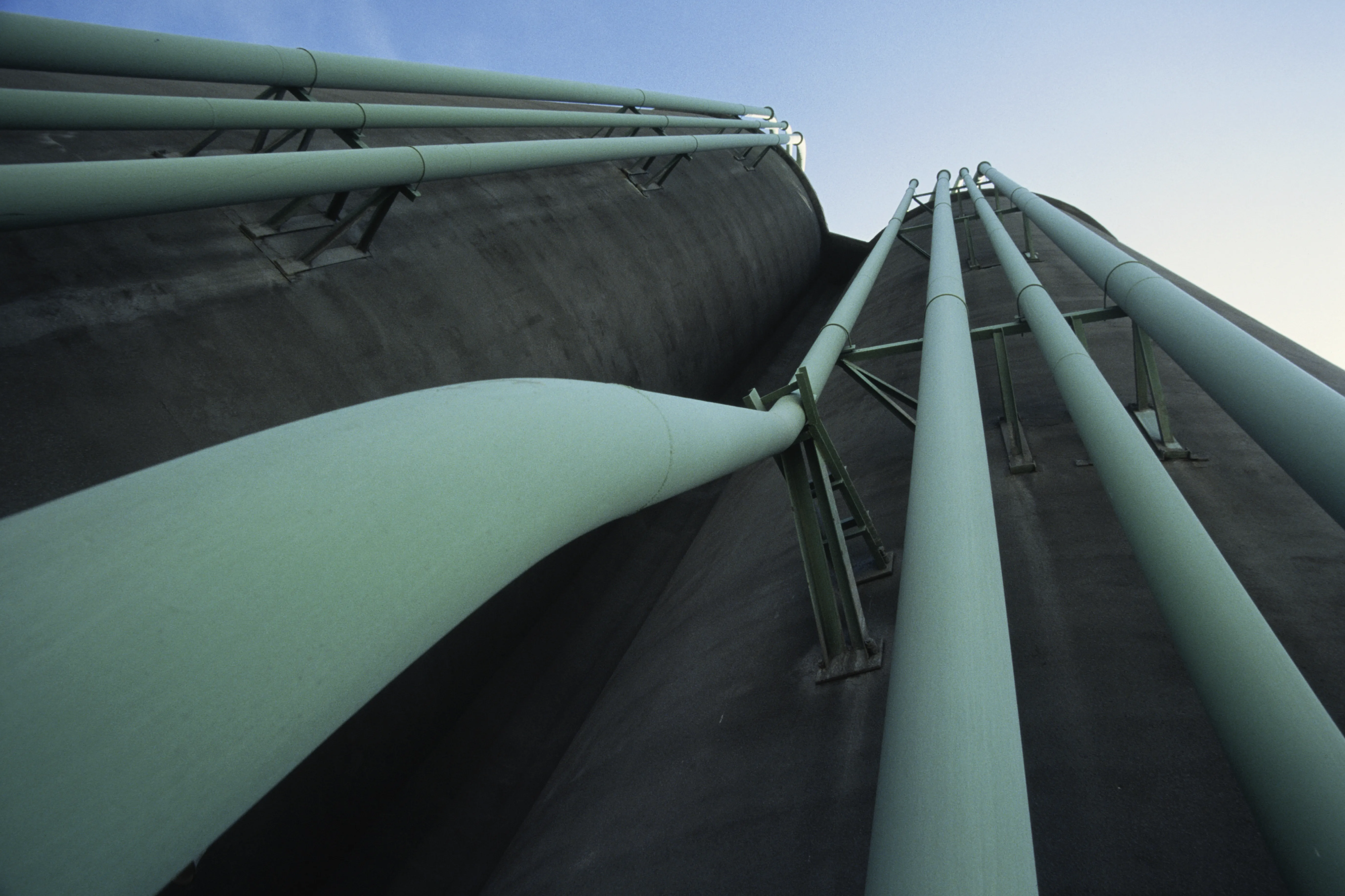 Green water-cooling system pipes