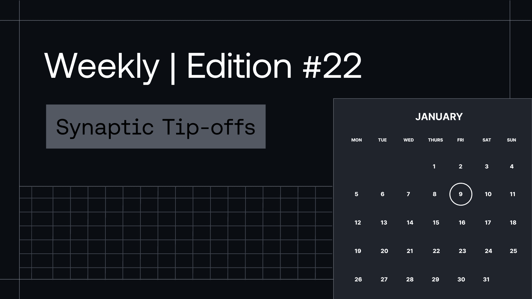 Tip-Offs by Synaptic