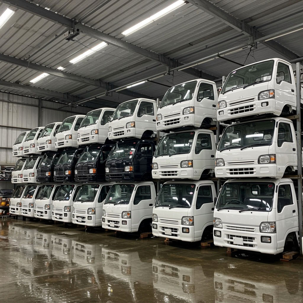 CKD Mini Vans & Mini Trucks.