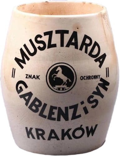 Archiwalna etykieta produktów Konik z XX wieku