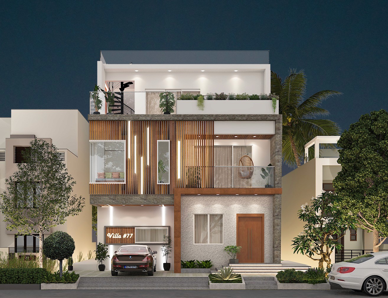 brown and white couch beside window