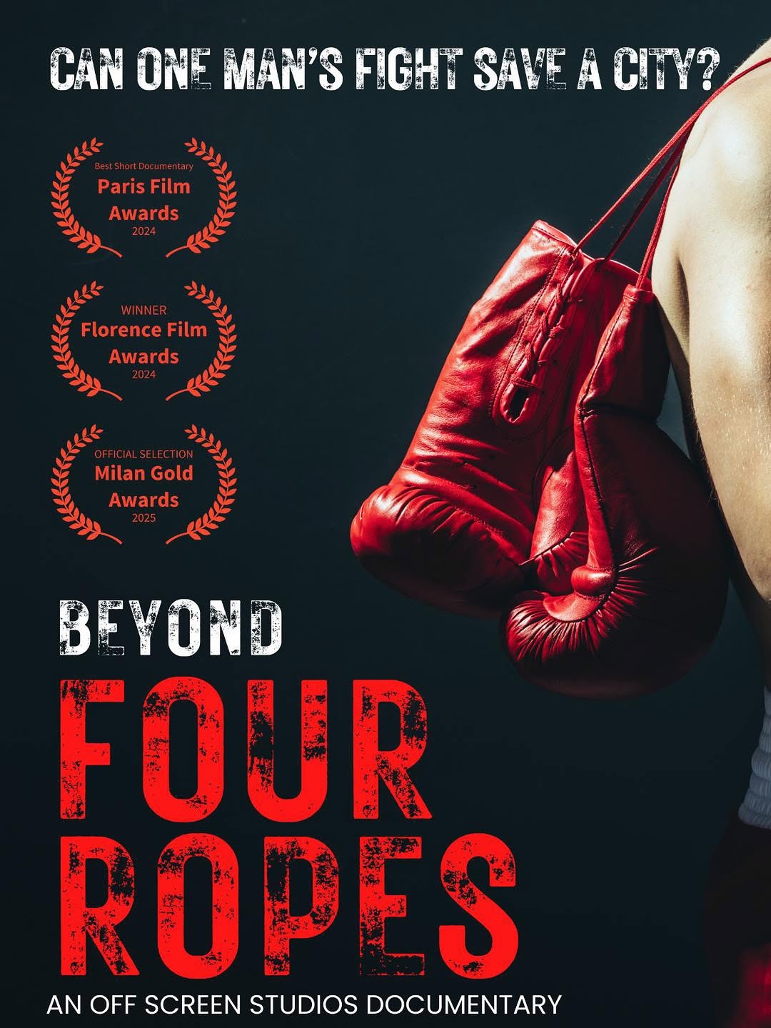 Poster design for 'Beyond Four Ropes' short film