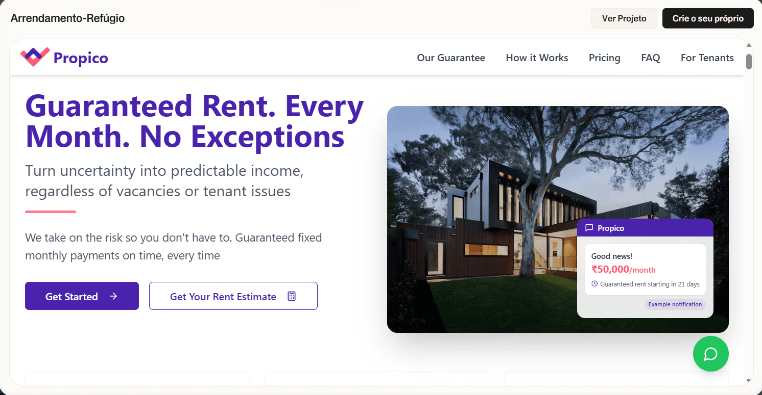 Landing page exemplo