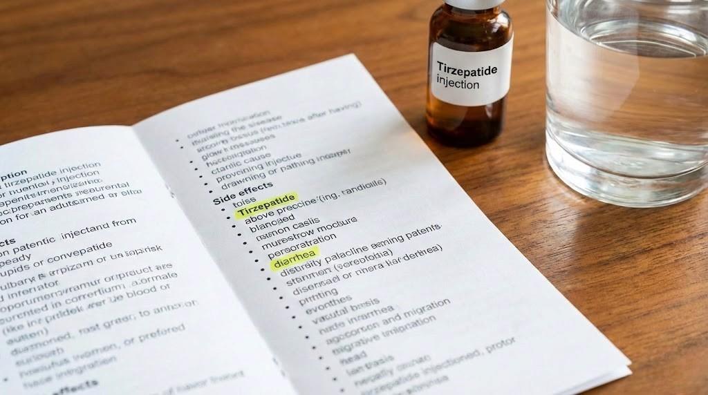 Tirzepatide diarrhea