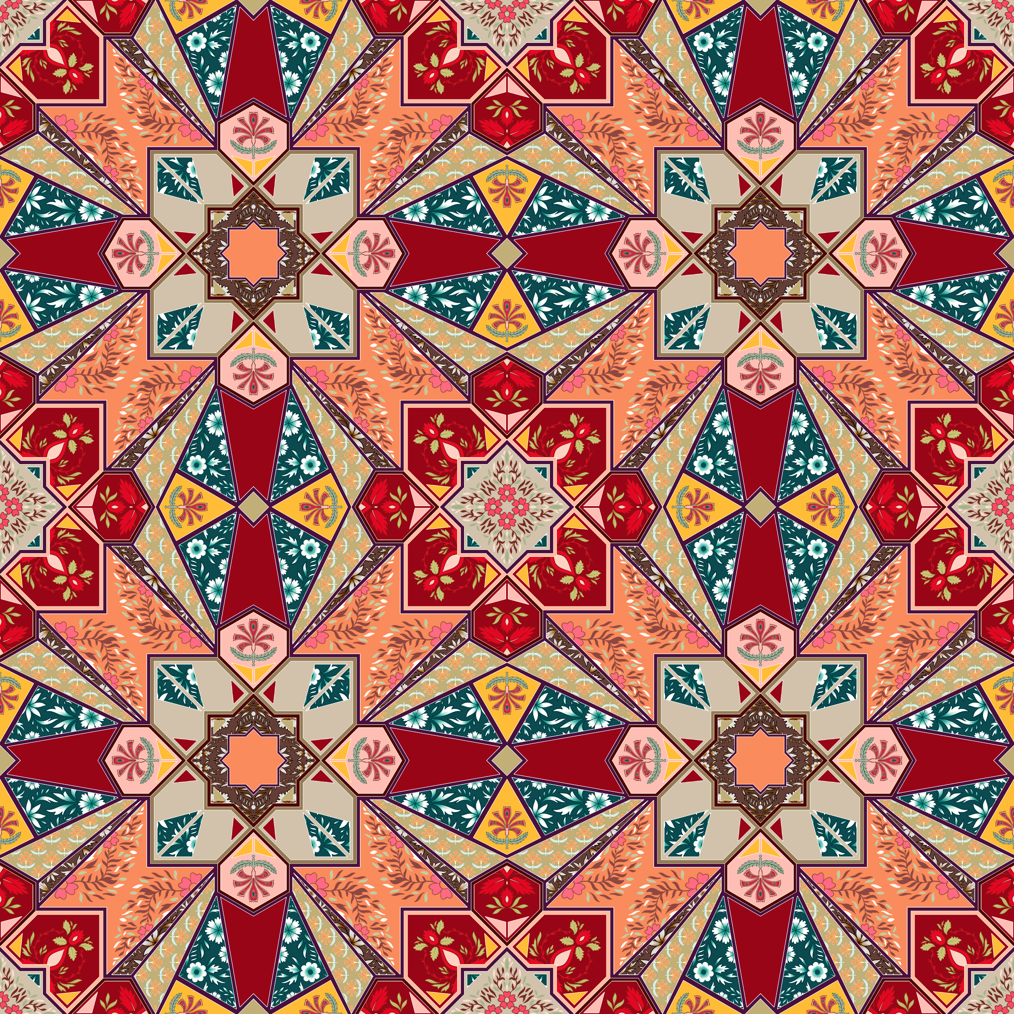 A black female model