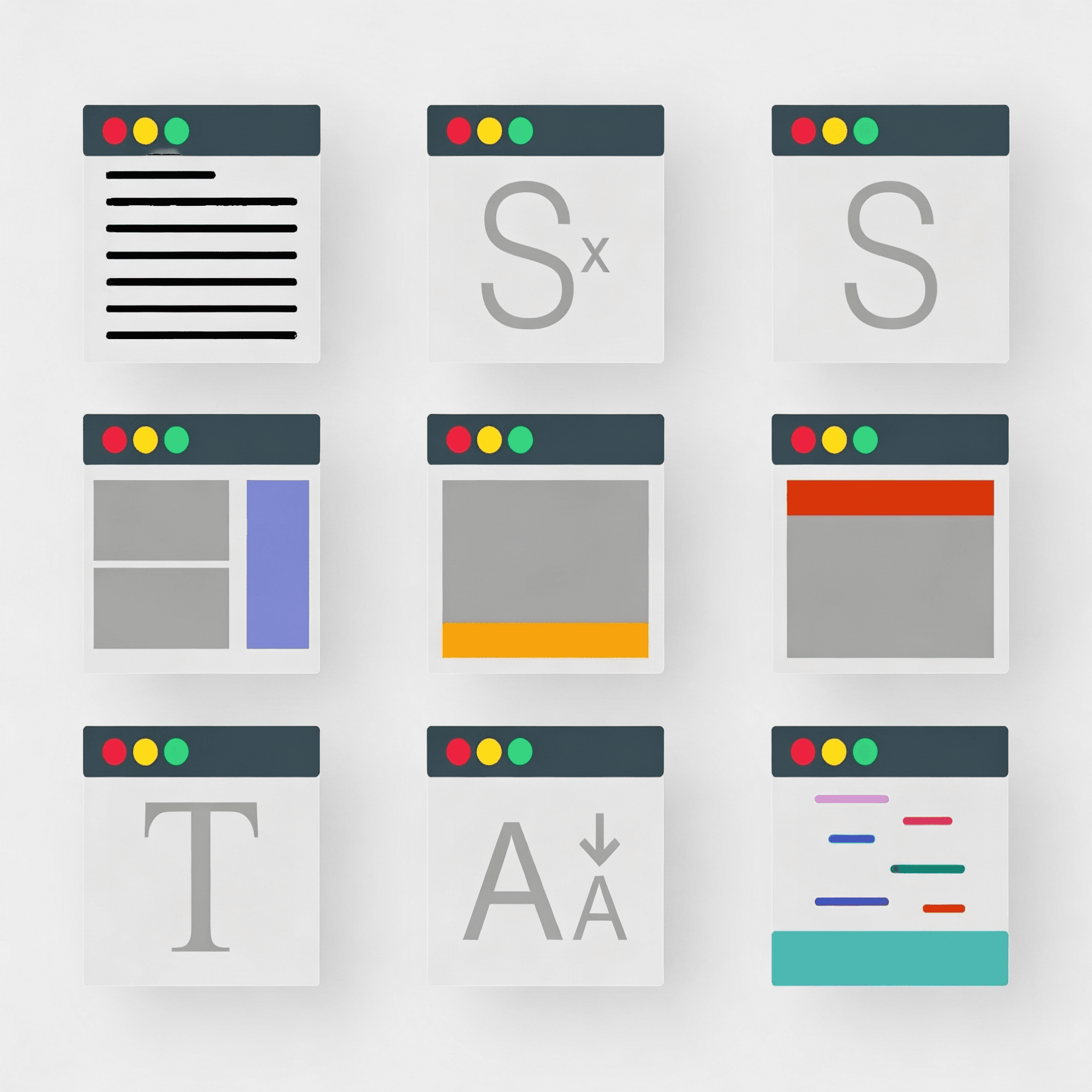 InDesign style structure