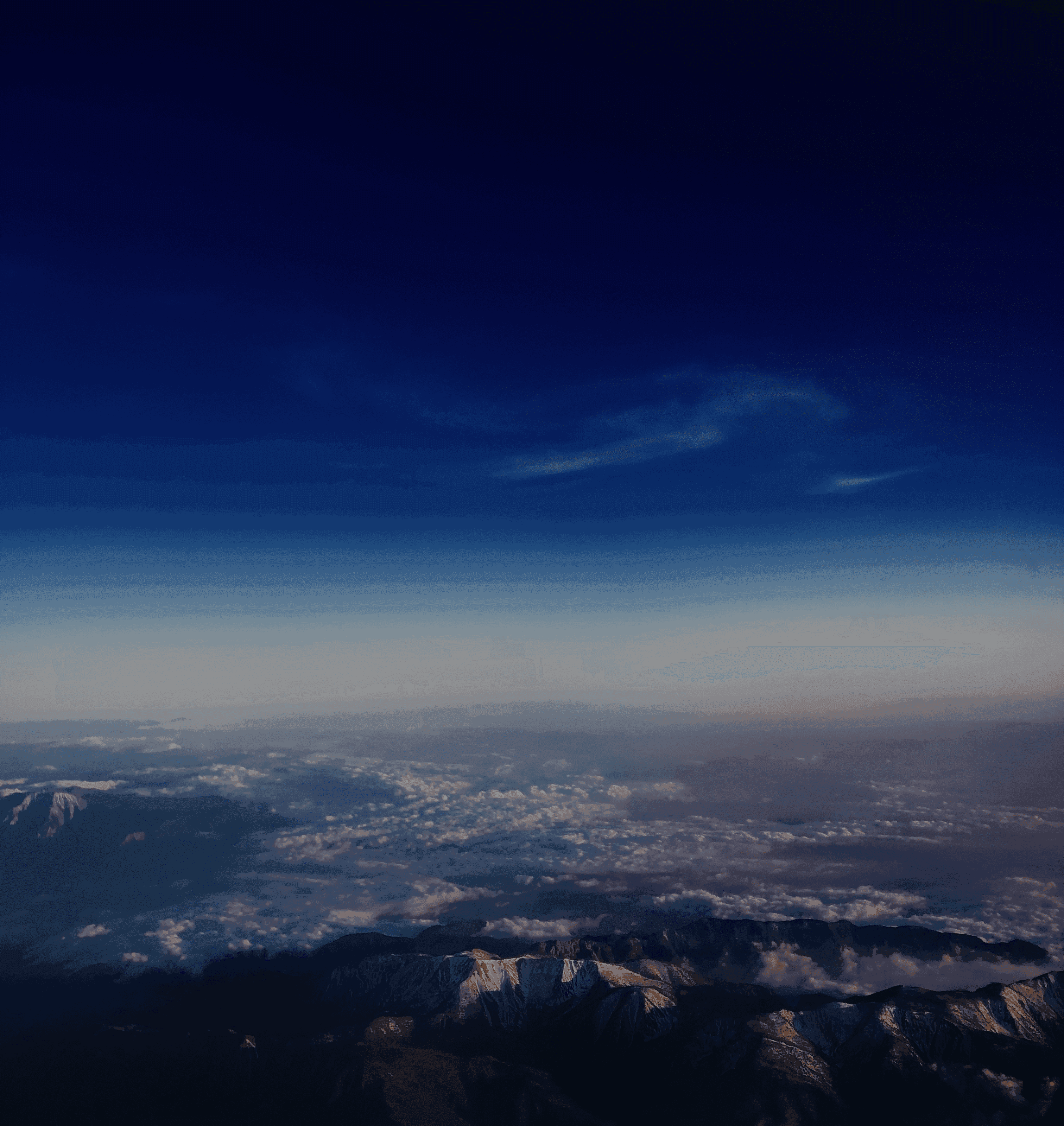 aerial view of white clouds and blue sky during daytime