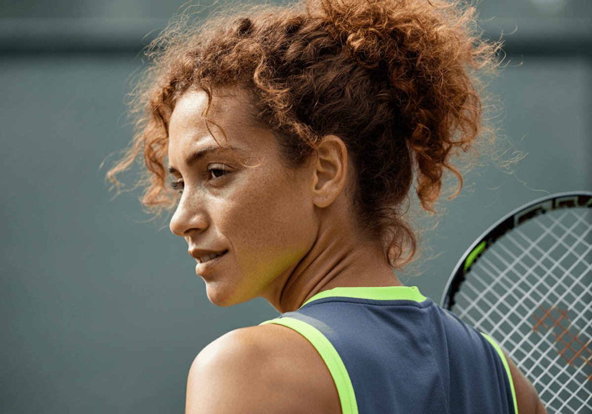 Female tennis player