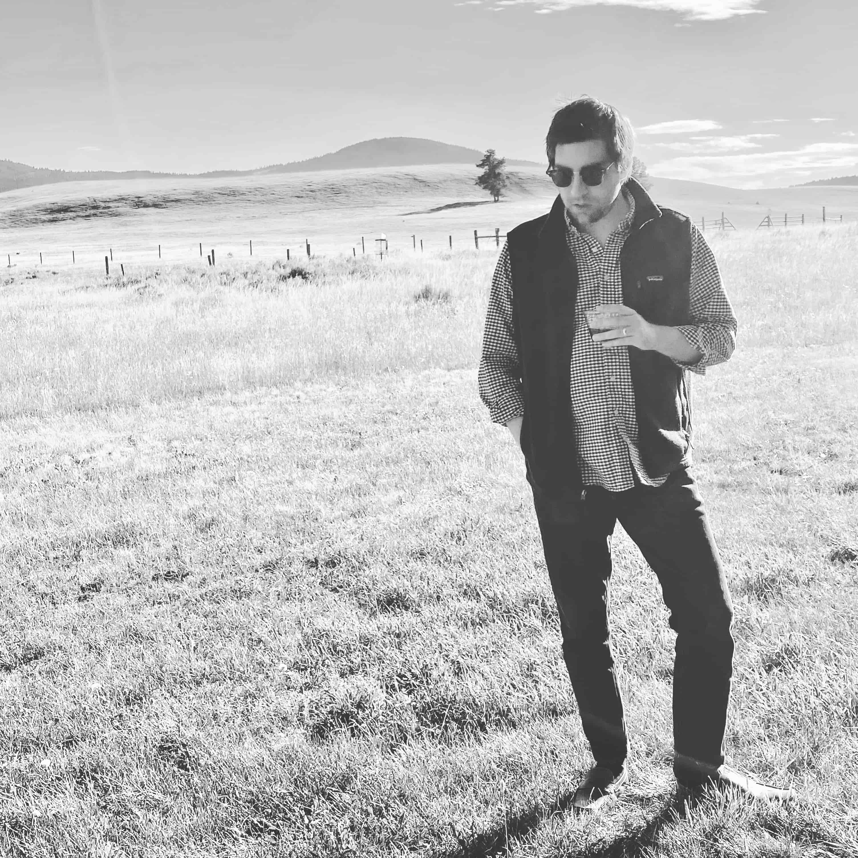 Michael Carter in a dark background