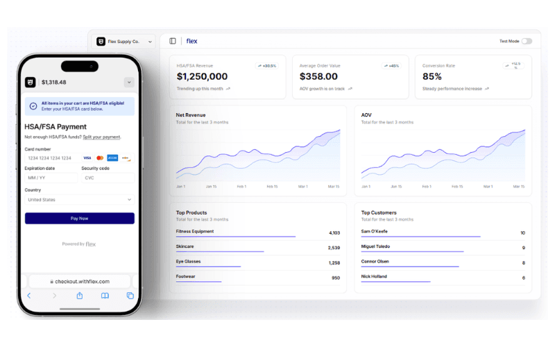 HSA/FSA payments in Flex