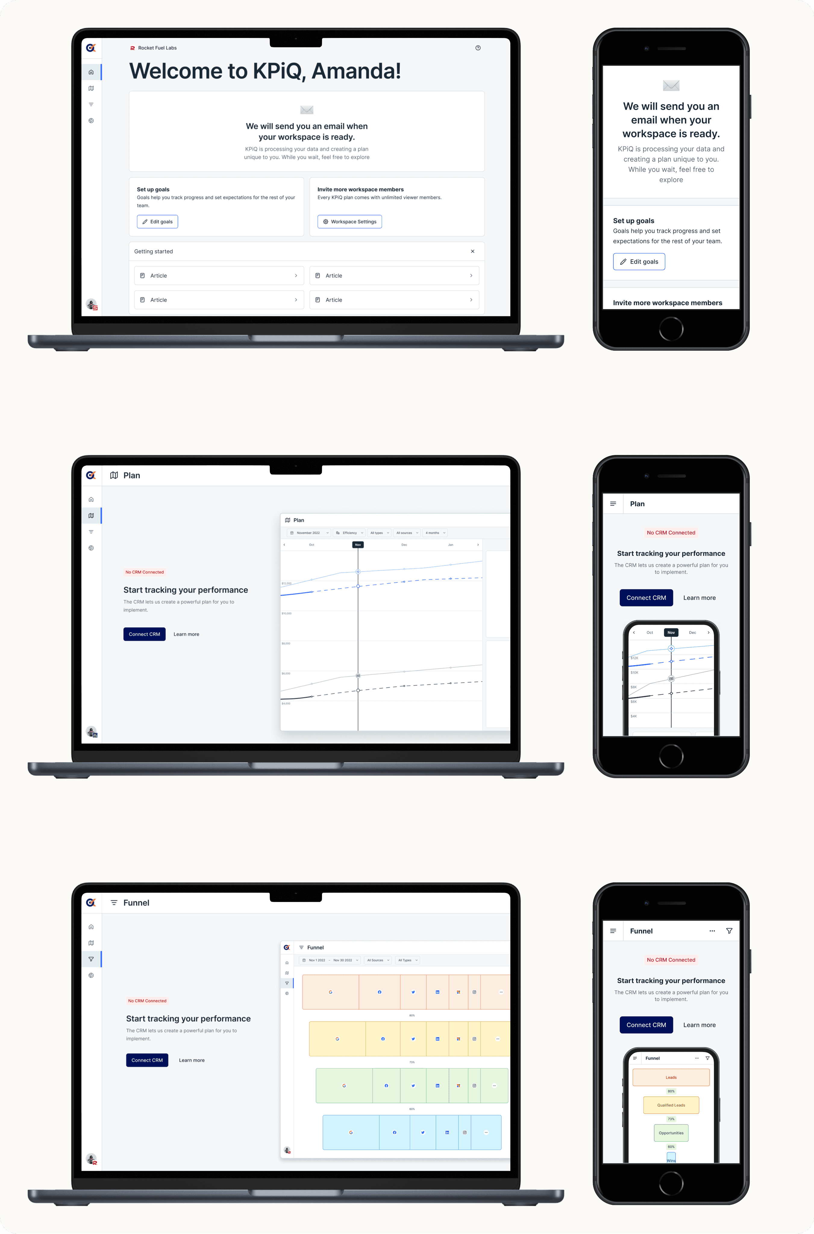 Empty State Mockups