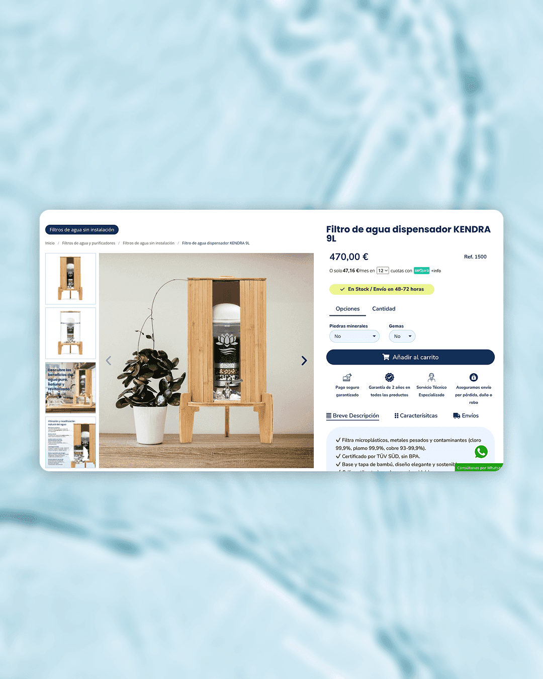 Billber Agua Viva Rediseño web