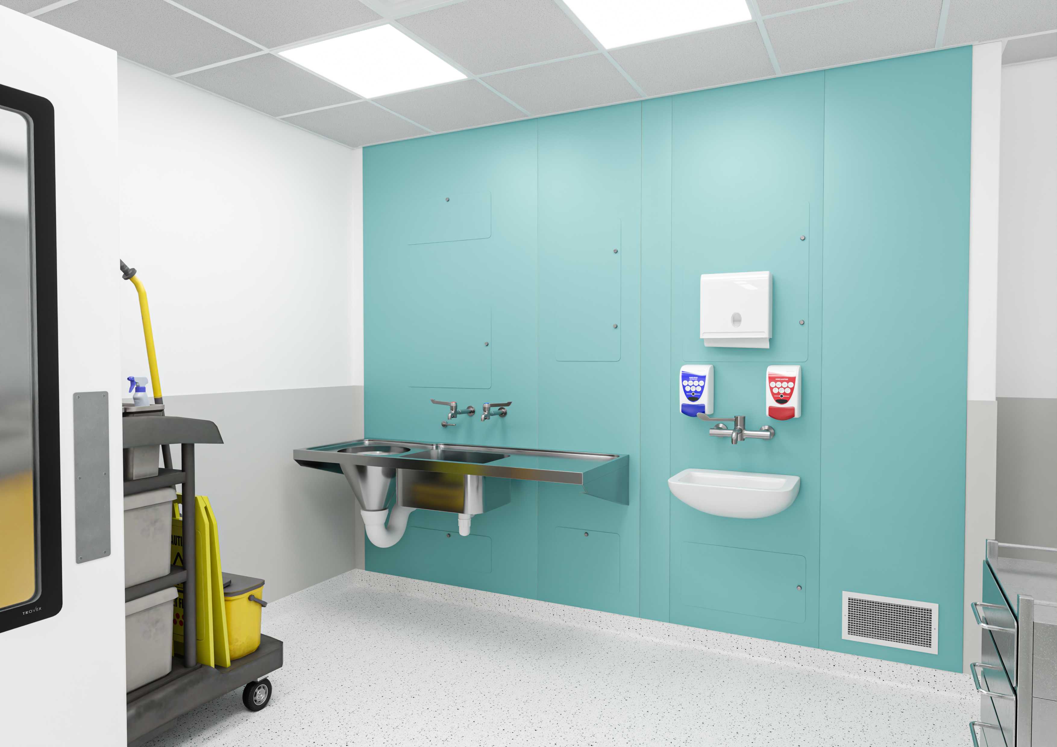 Caribbean sea wall to wall CWHB