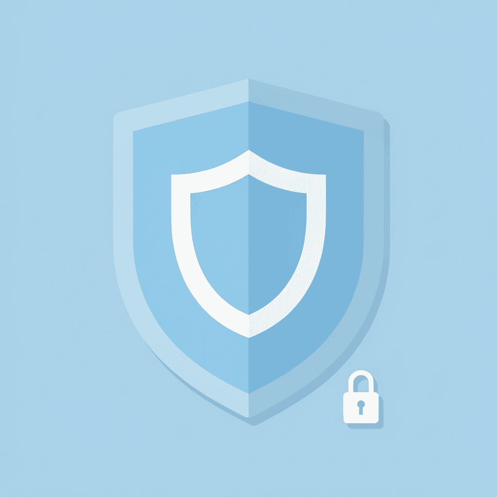 Shield icon representing patient safety and protection from unverified risks