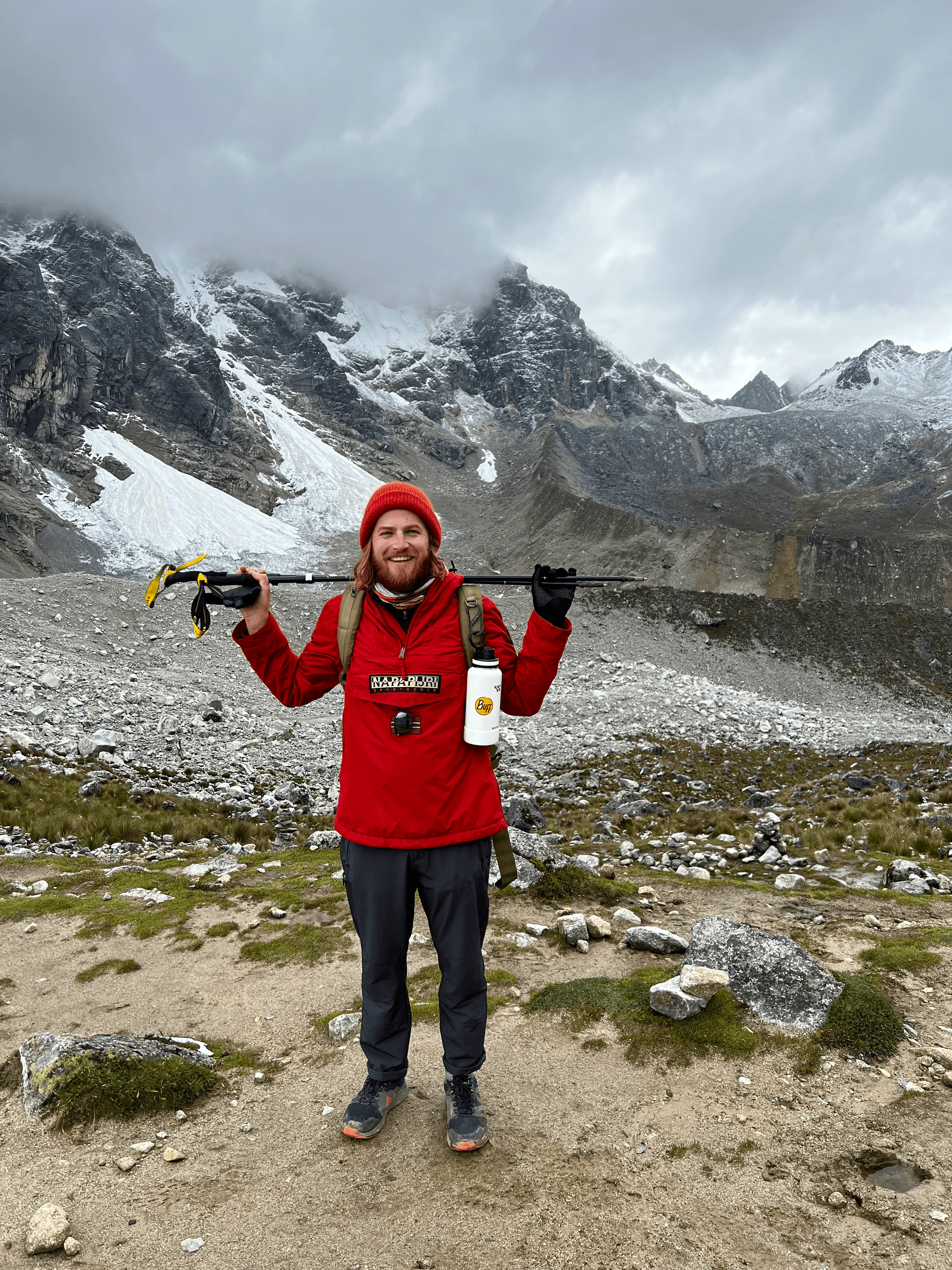Nick Collins outside for once