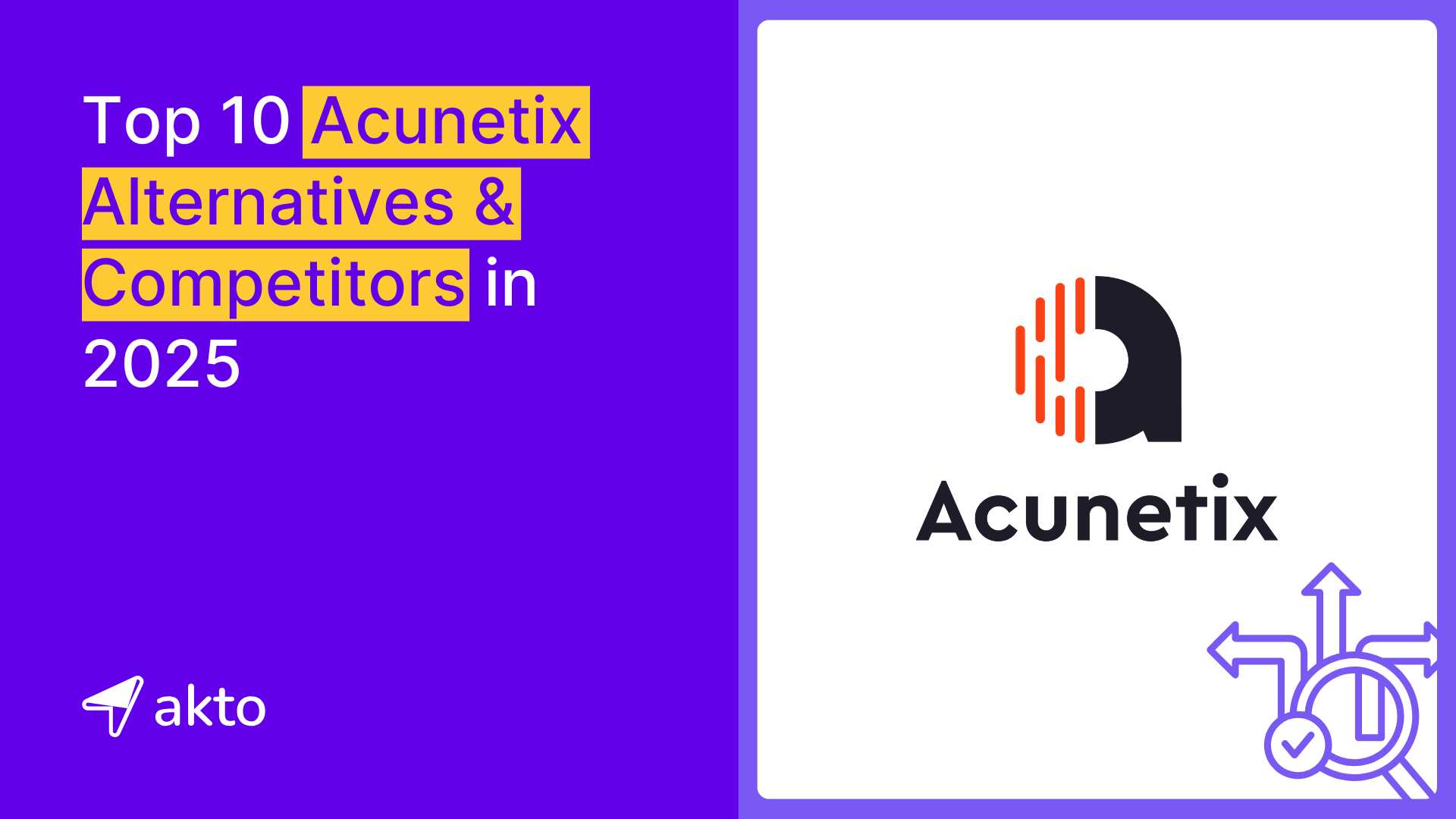 Acunetix Alternatives and Competitors