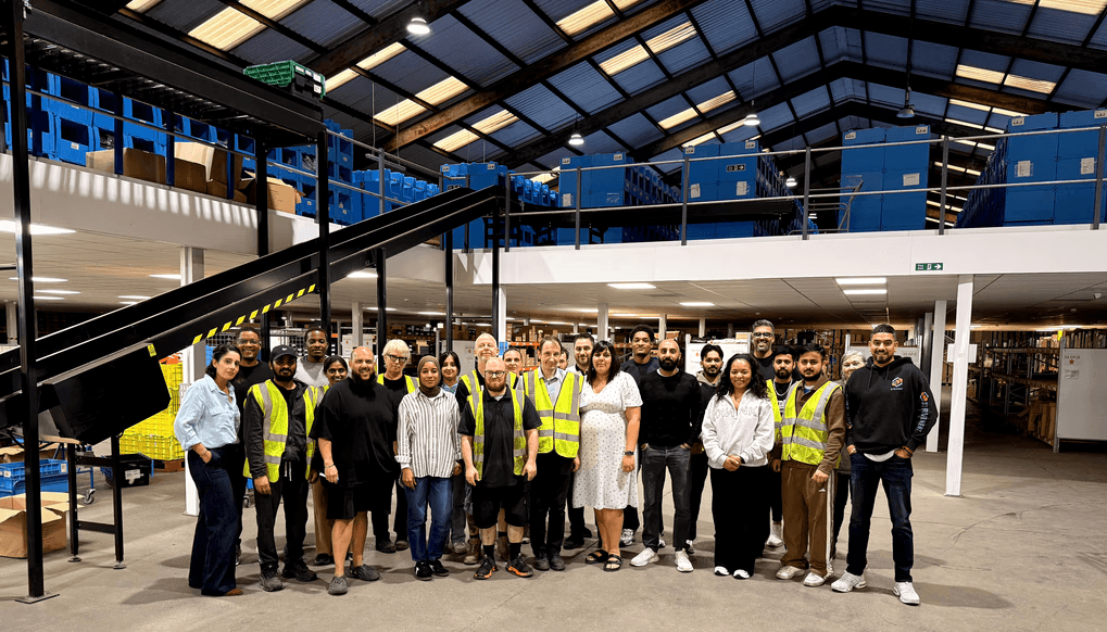 33Fulfilment team photo in warehouse