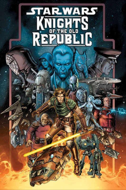 Star Wars Knights of the Old Republic comics front cover