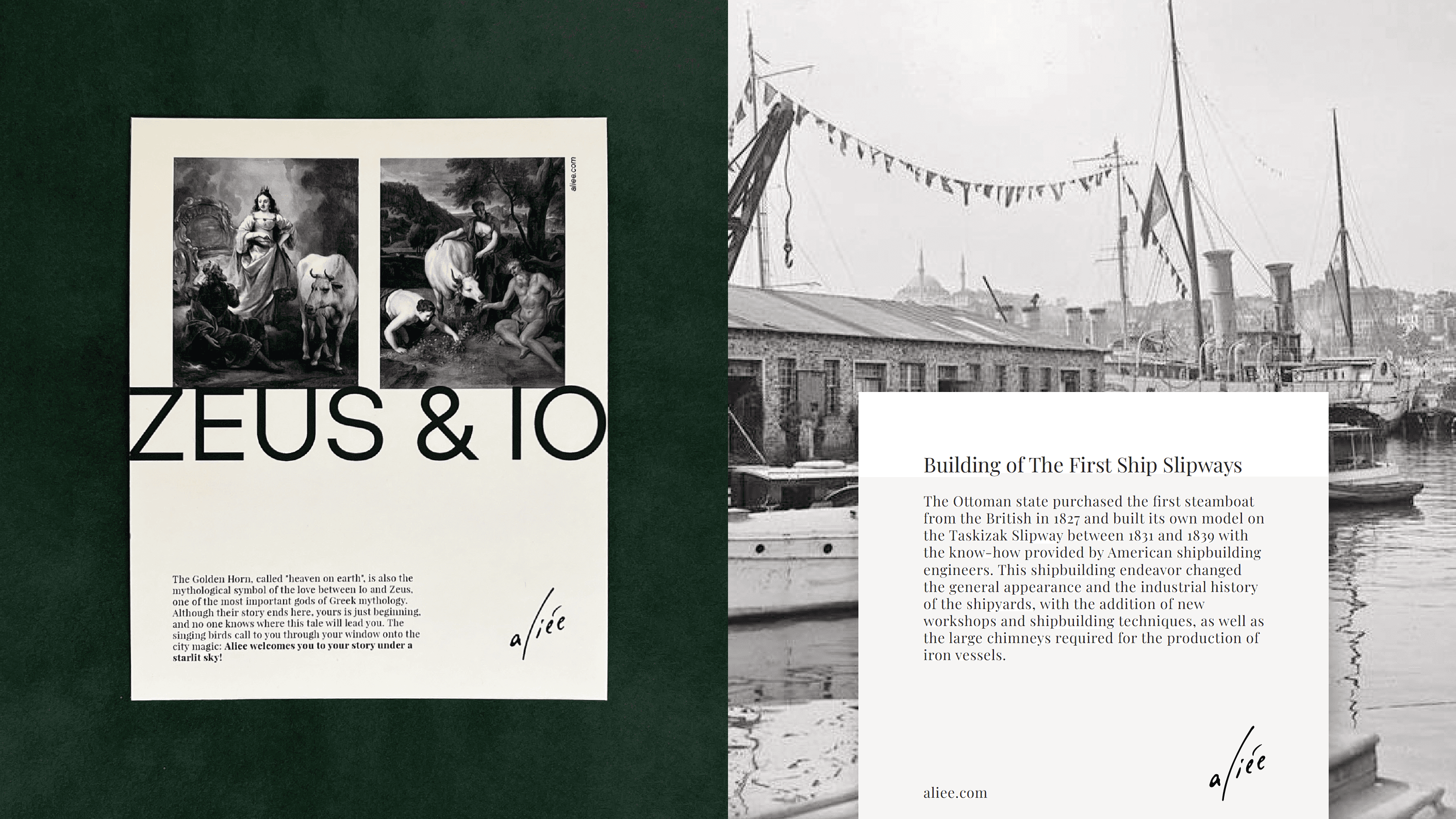 aliée istanbul brand identity
