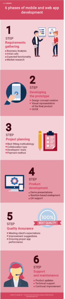 6 phases of development