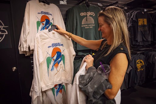 Third Encore merch shopping