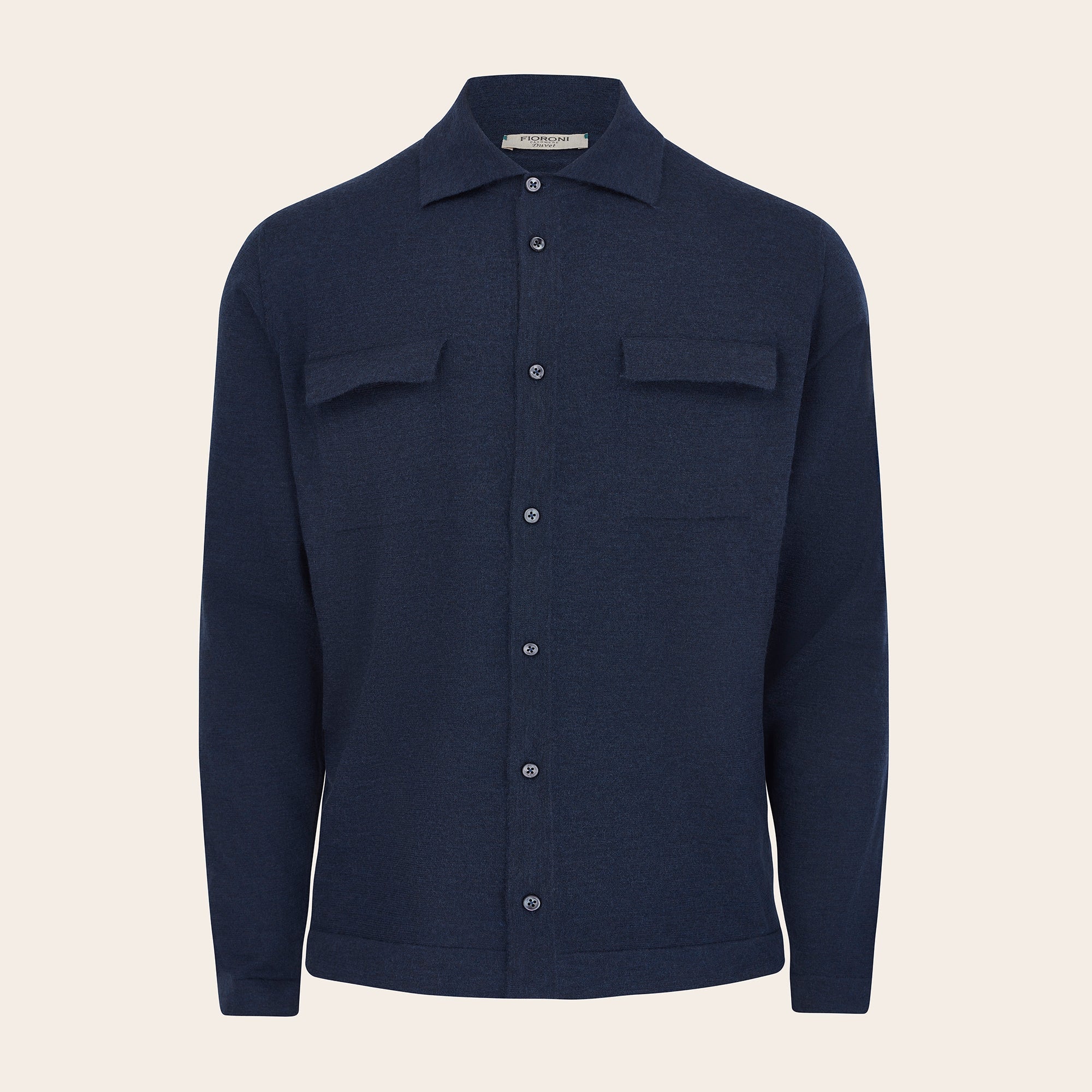 Cashmere Duvet Overshirt - Adda River