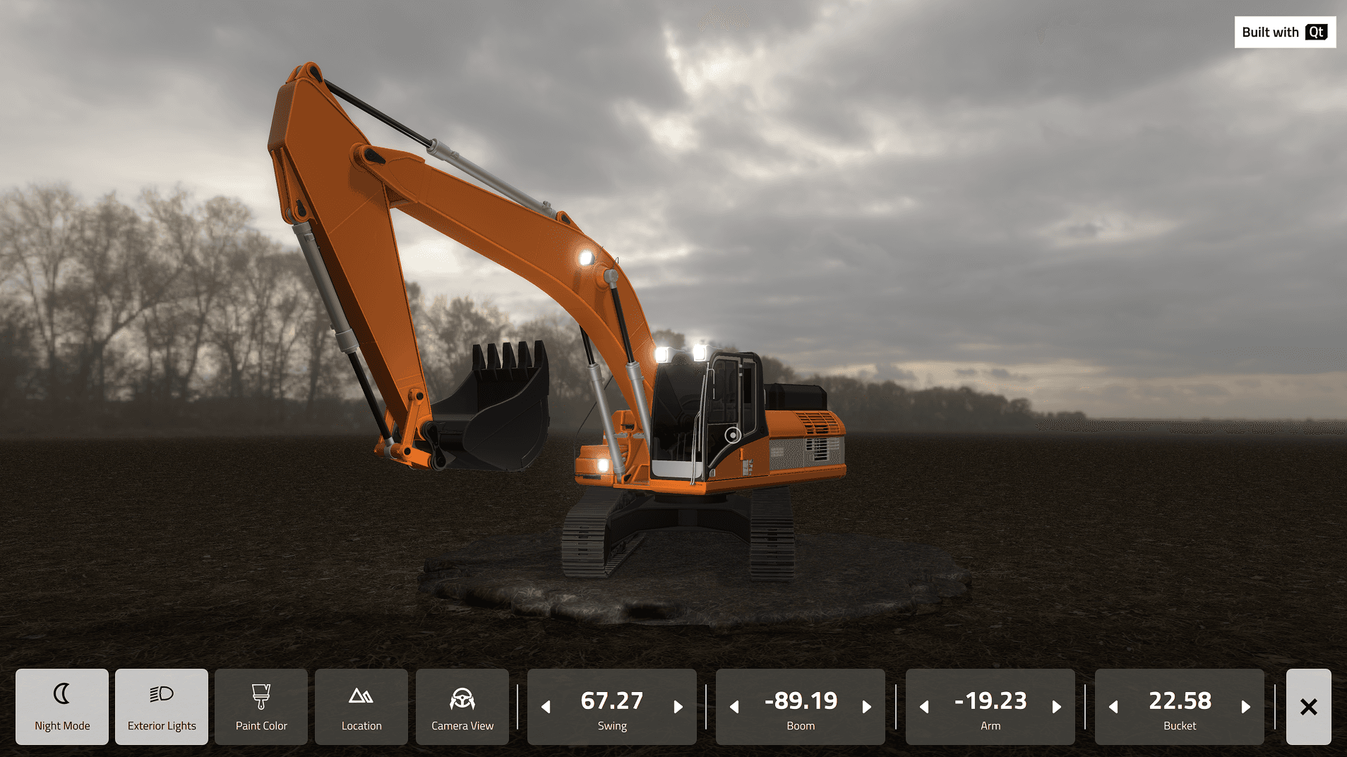 Laptop showing Bloomy UI