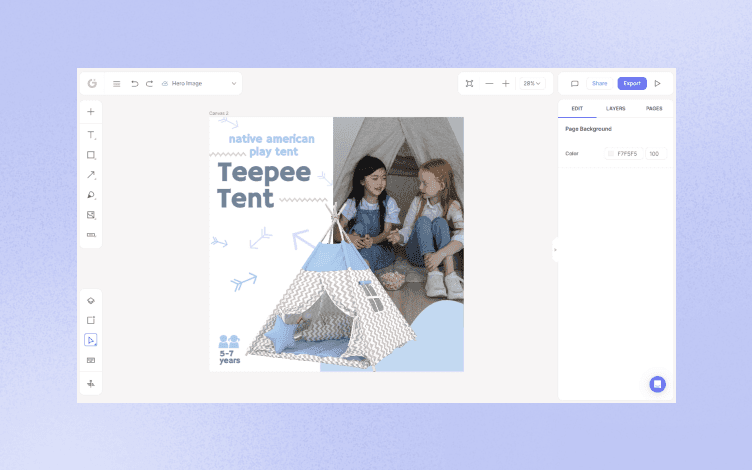 A screen shot of a web page with a picture of two girls in a tee.