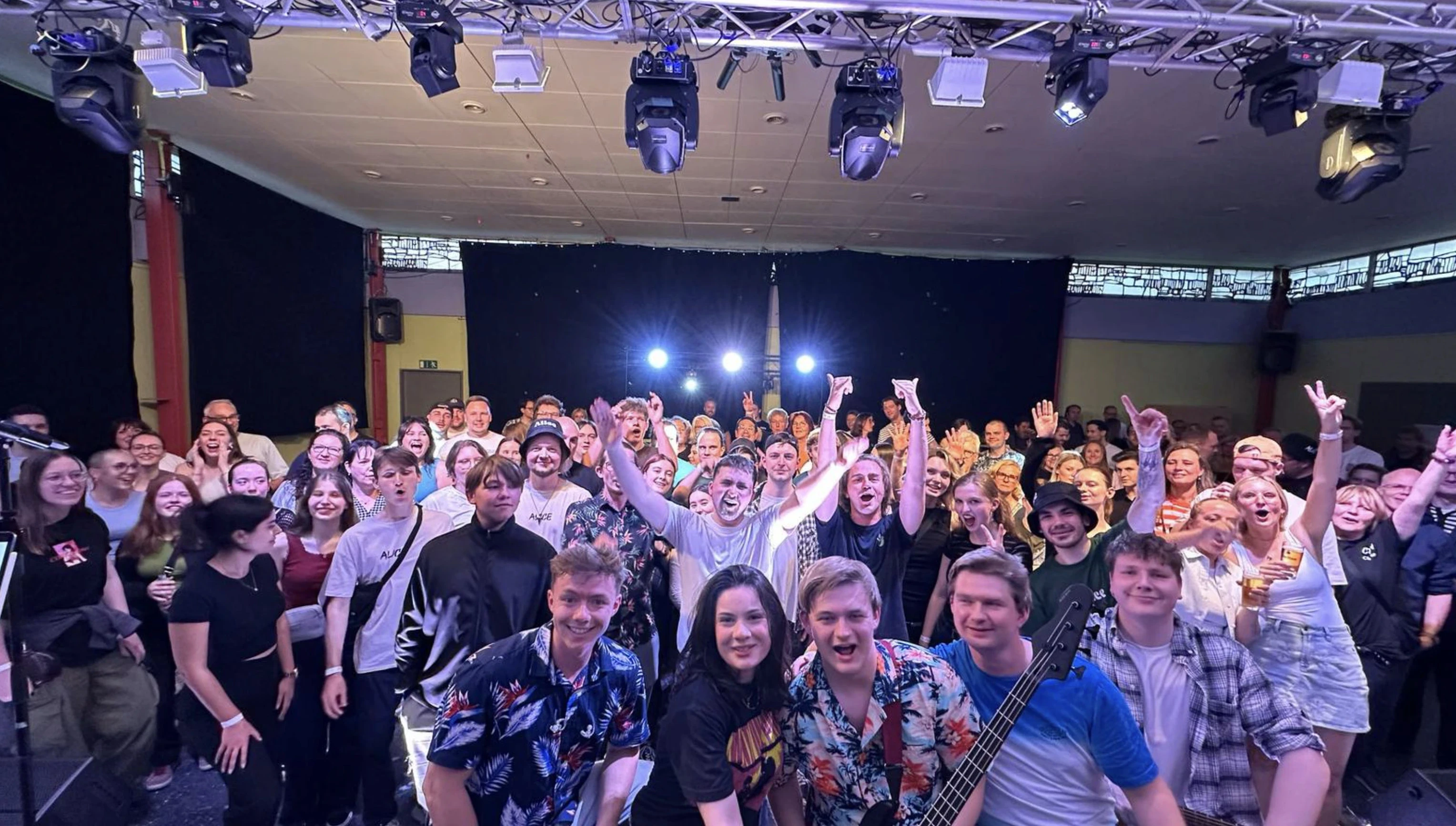 Der volle Saal des Gemeindehaus Gestfeld in Kamp-Lintfort wird zum Schauplatz für das KlangRevier