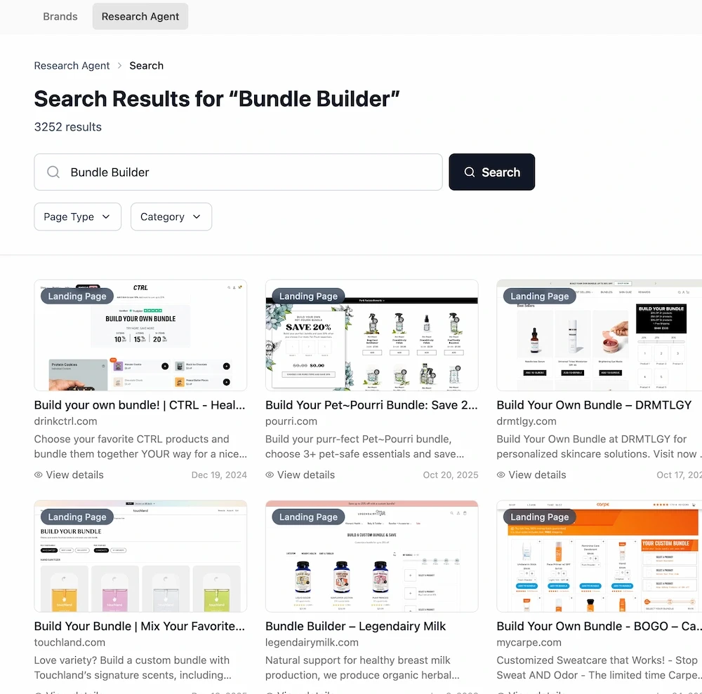 Pagedeck Research Agent