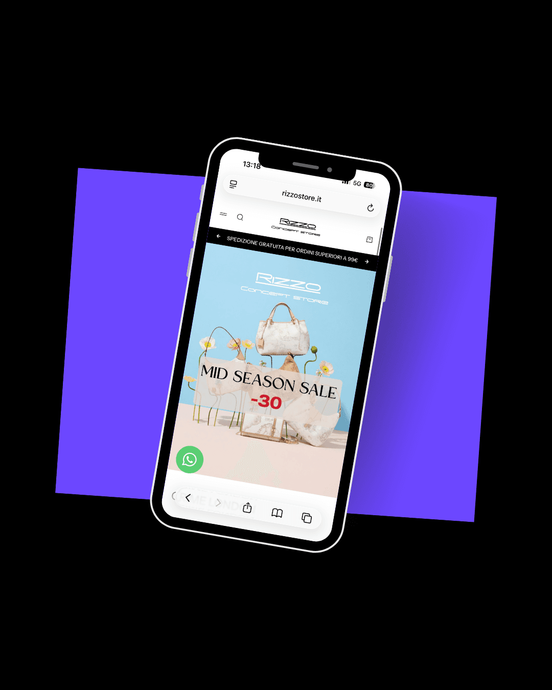 Mobile Site Visual