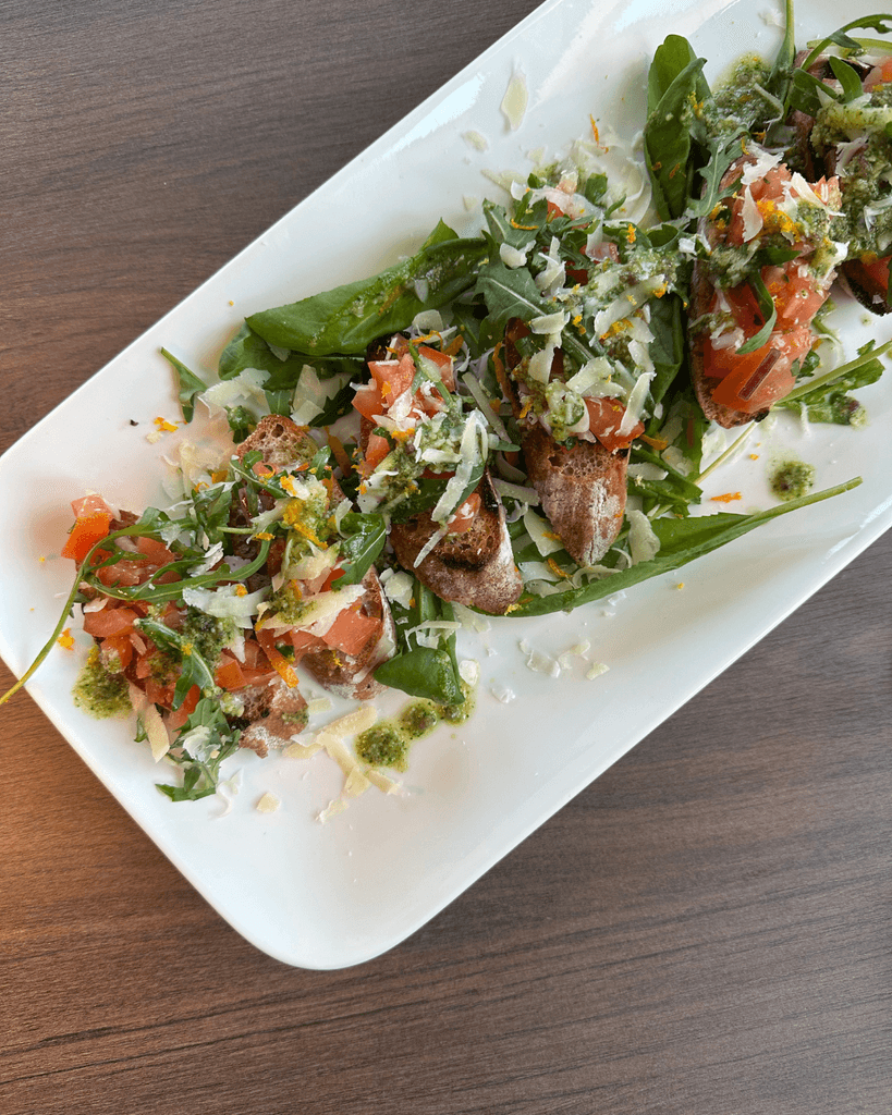 Strawberry Mille-Feuille on a white plate