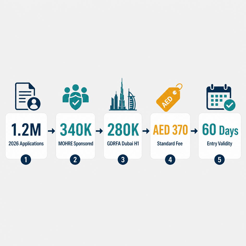 Infographic: UAE Entry Permit - How to Apply and What It Covers