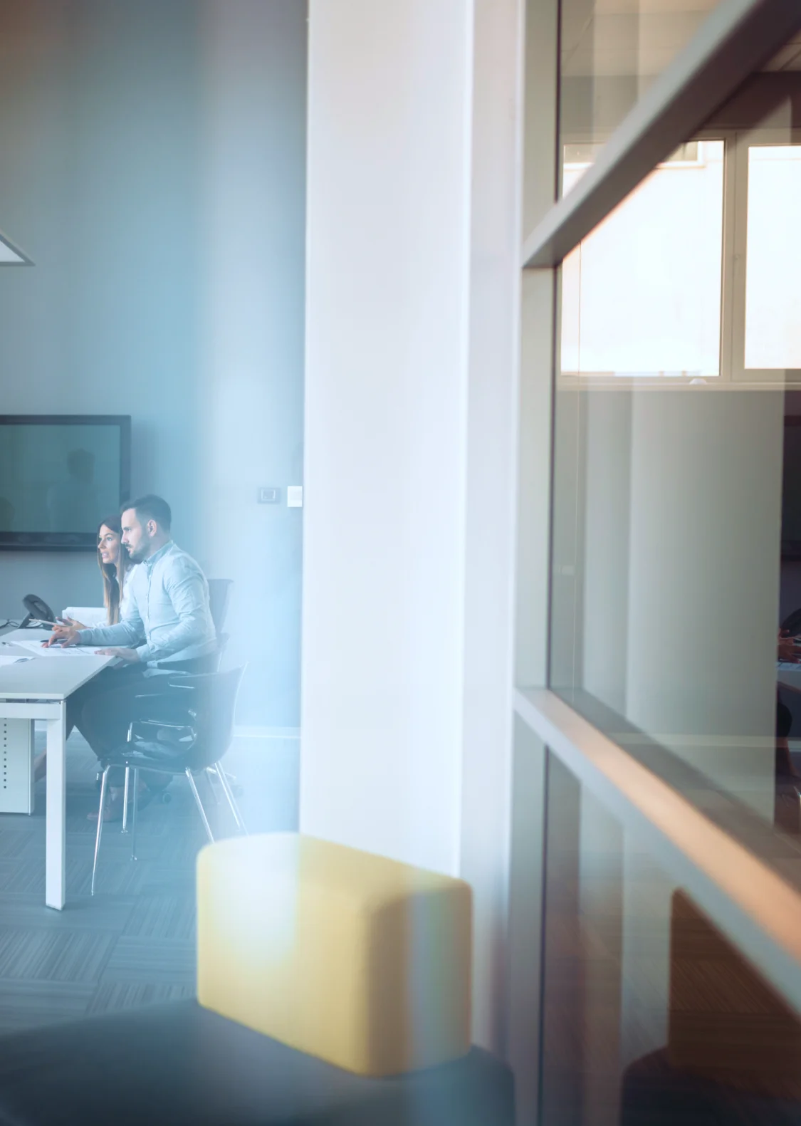 Business people in meeting