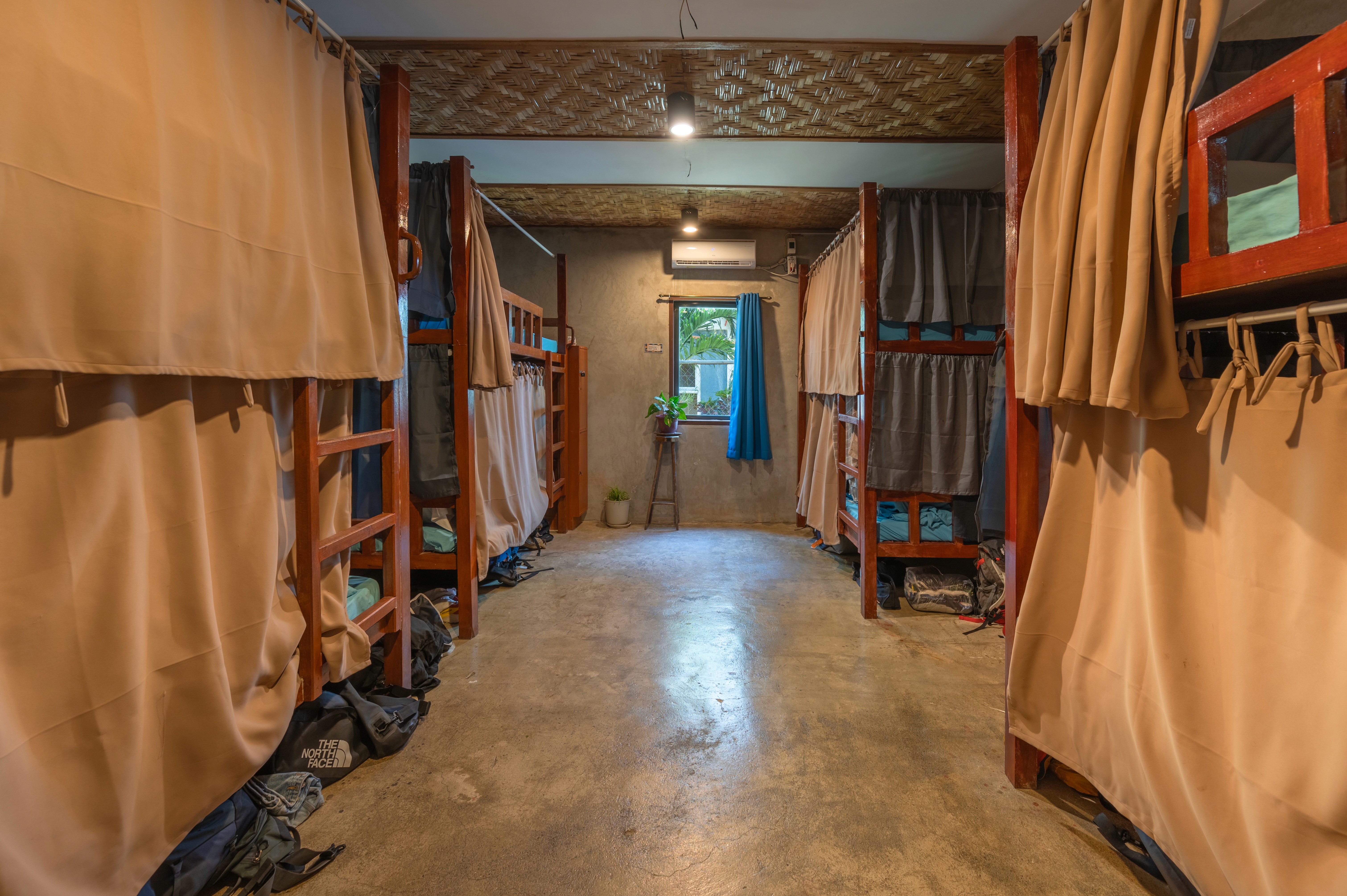 8-bed dorm