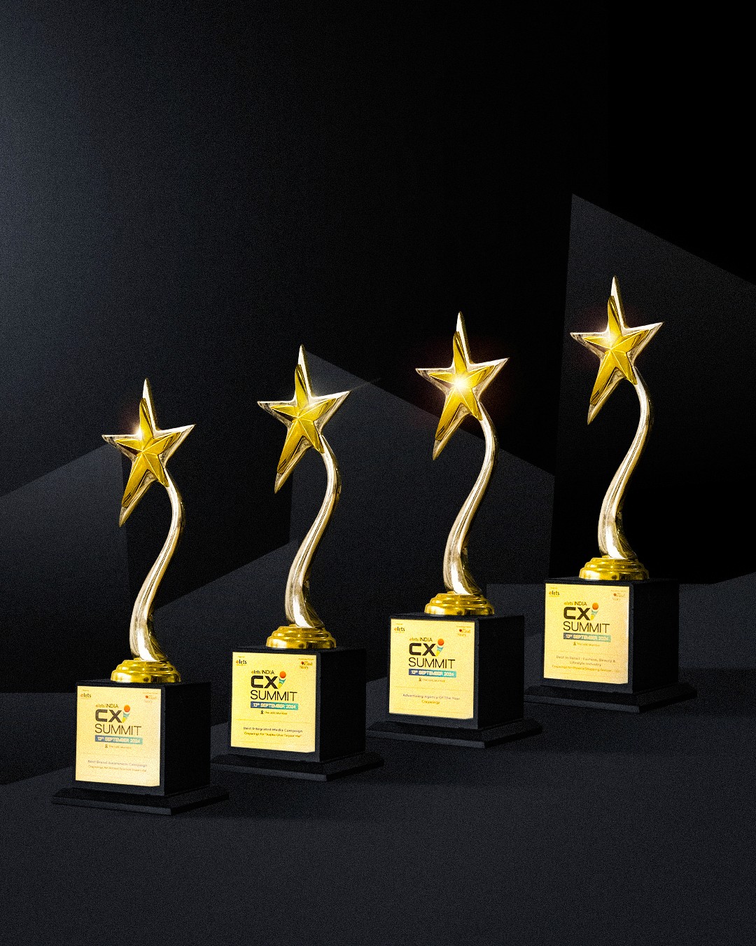 CXsummit awards for 4 different categories